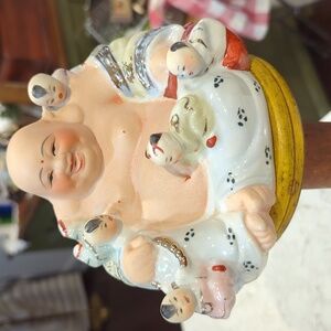 Vintage laughing Chinese Buddha